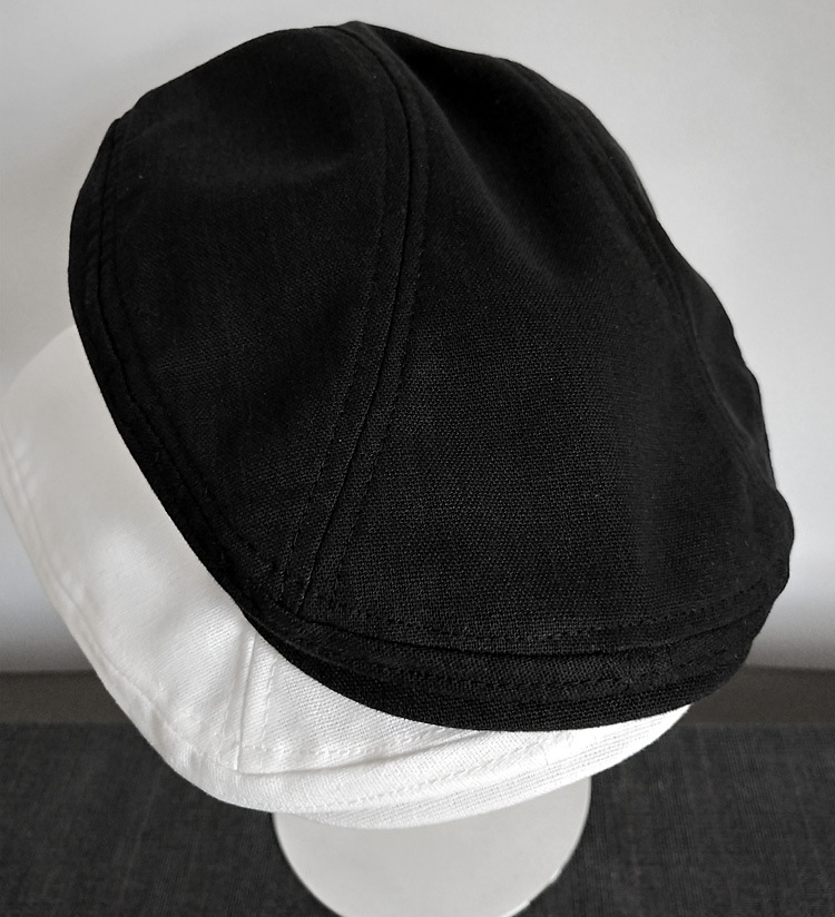 Topi Newsboy Linen Vintage, Ri - Newsboy Cap Ivy ulasan dan harga