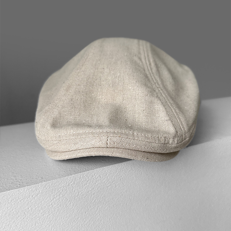 Topi Newsboy Linen Vintage, Ri - Newsboy Cap Ivy ulasan dan harga