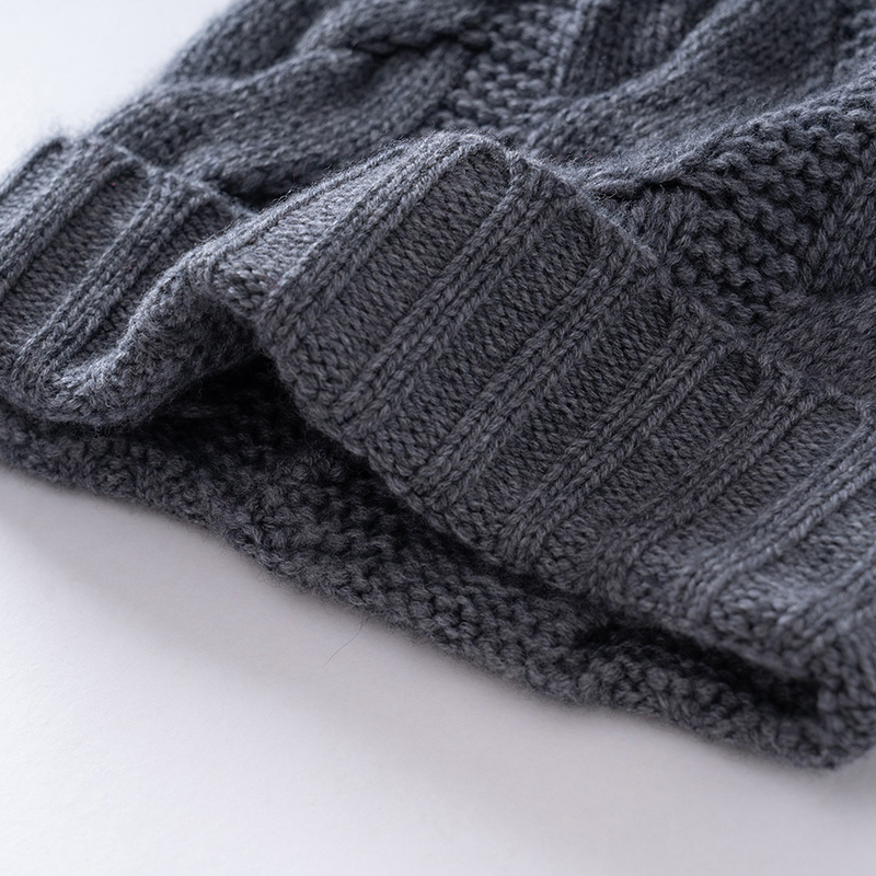 Topi kupluk rajutan kasmir mur - Beanie Cuffed Knit ulasan dan harga