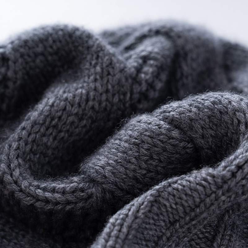 Topi kupluk rajutan kasmir mur - Beanie Cuffed Knit ulasan dan harga