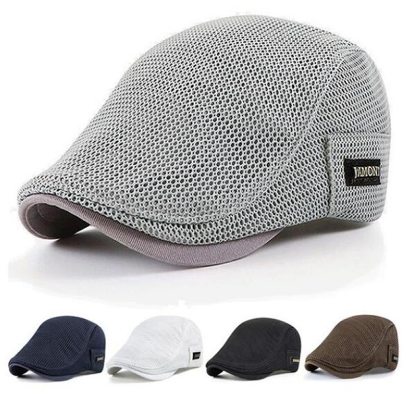 Topi Newsboy Berbahan Jaring u - Newsboy Cap Ivy ulasan dan harga