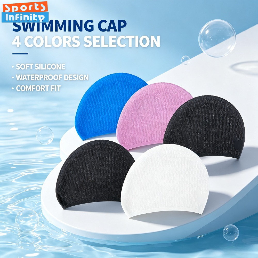 Topi Renang Silikon Dewasa unt - Swim Hat Silicone ulasan dan harga