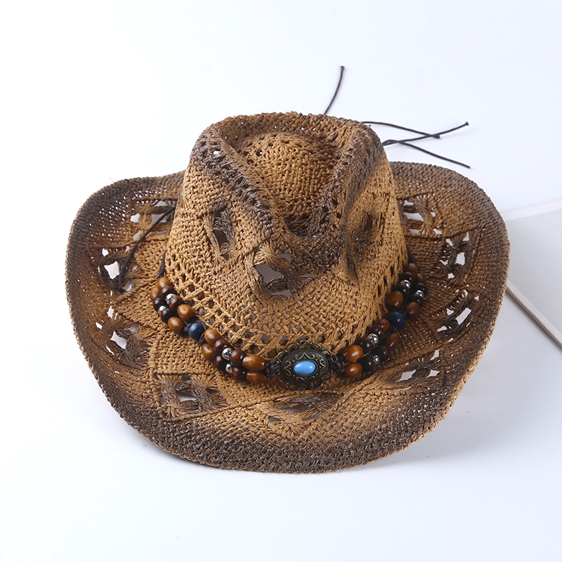 Topi Jerami Koboi Retro Spanyo - Cowboy Hat Straw ulasan dan harga