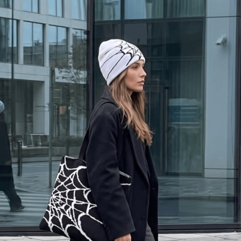 Topi Beanie Rajut Berpola Jari - Beanie Cuffed Knit ulasan dan harga